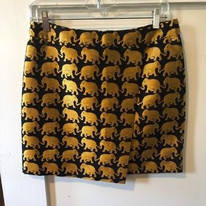Elephant mini skirt